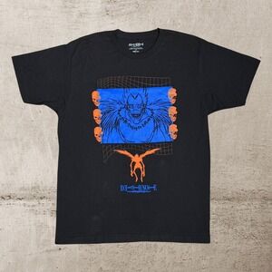 Death Note Ryuk Graphic T-Shirt Adult Large Black Anime Manga Character Tee‎